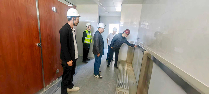 鄭州市建設投資集團有限公司 第六十七高級中學項目部國慶、中秋安全生產檢查簡報